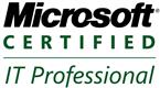 Microsoft certification.